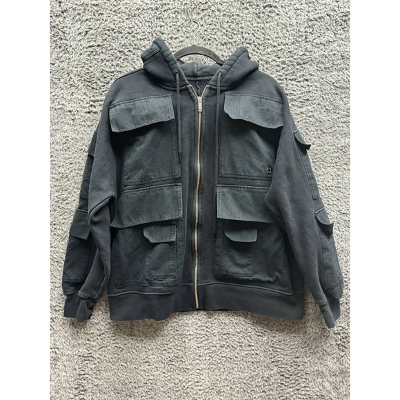 Etudes Studio‎ x New York Times Utility Jacket Black Mens Size M - Picture 1 of 14